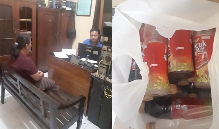 Demi Anak, Ibu di Sidoarjo ini Nekat Curi Teh Pucuk, Aksinya Terekam CCTV Demi Anak, Ibu di Sidoarjo ini Nekat Curi Teh Pucuk, Aksinya Terekam CCTV