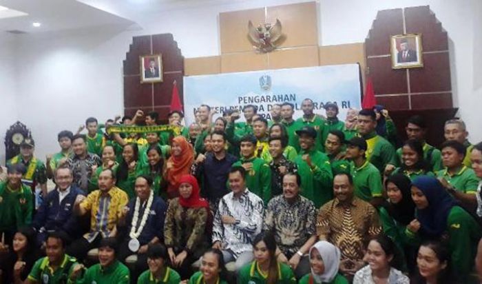 Temui Insan Olahraga Jatim, Menpora Janji Benahi Tata Kelola Olahraga Temui Insan Olahraga Jatim, Menpora Janji Benahi Tata Kelola Olahraga