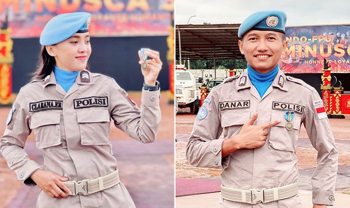 Dua Personel Polresta Malang Kota Harumkan Nama Indonesia di Kancah Internasional