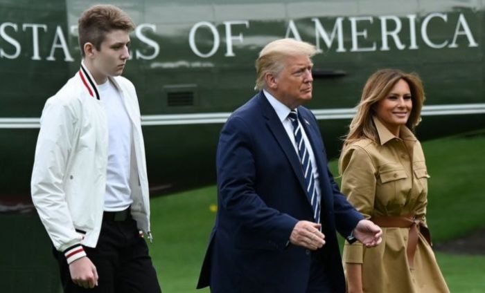 Barron Trump, Putra Bungsu Presiden AS Terpapar Covid-19 Barron Trump, Putra Bungsu Presiden AS Terpapar Covid-19