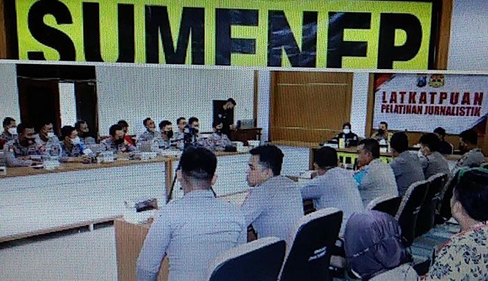 Puluhan Personel Polres Sumenep Ikuti Pelatihan Jurnalistik Kehumasan