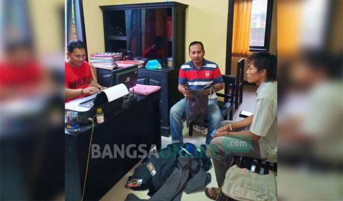 Pencuri Spesialis Pakaian Asal Ngawi Berhasil Diringkus Polsek Sukorejo