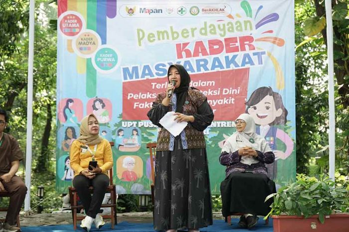 Ketua TP PKK Kota Kediri Hadiri Acara Pemberdayaan Kader Kesehatan di UPT Puskesmas Pesantren II