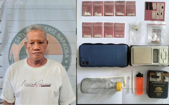 Bekuk Pengedar Narkoba, Polres Gresik Amankan Barang Bukti 1,182 Gram Sabu