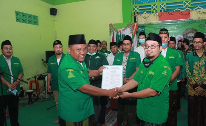Resmi Dilantik, Ranting GP Ansor Kedungrejo Diharap Tetap Jadi Mitra Pemerintah Desa