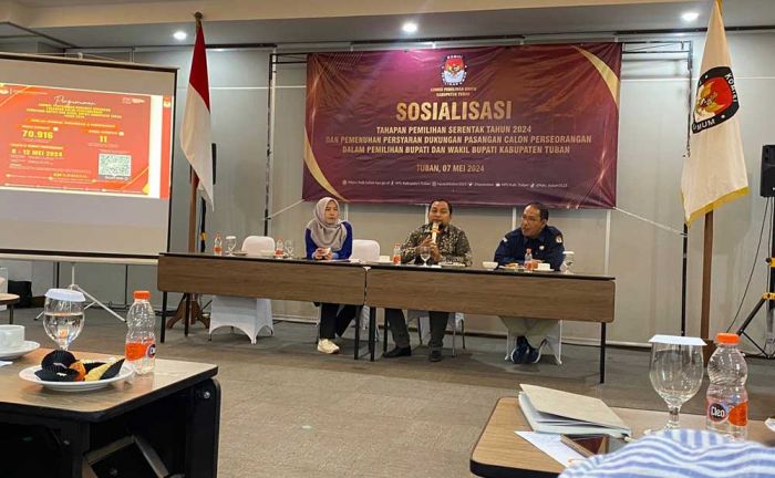 KPU Tuban Buka Pendaftaran Calon Bupati Jalur Independen, Minimal Didukung 70.916 Warga KPU Tuban Buka Pendaftaran Calon Bupati Jalur Independen, Minimal Didukung 70.916 Warga
