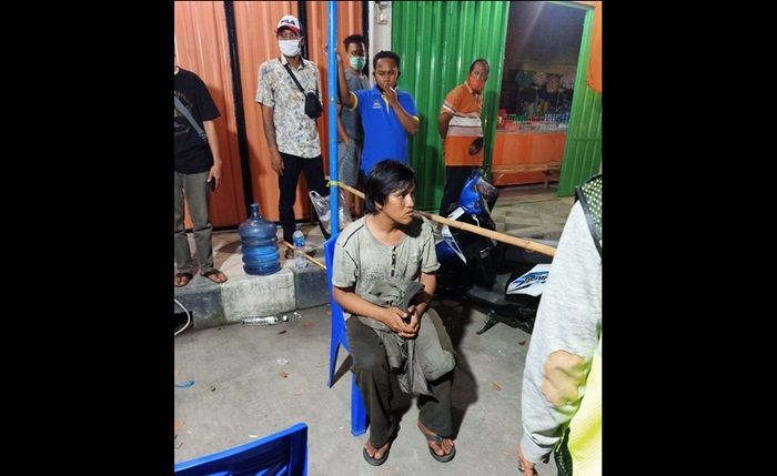 Warga Kampung Tangguh Tangkap Maling Kotak Amal di Gedangan Sidoarjo