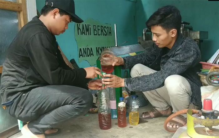 Berawal dari Keprihatinan, Pemuda Asal Pasuruan ini Sulap Sampah Plastik jadi BBM