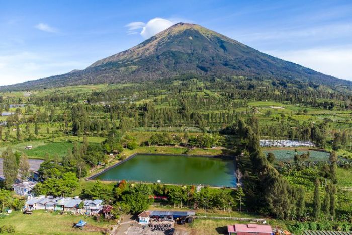 Wisata Embung Kledung Temanggung Jawa Tengah Wisata Embung Kledung Temanggung Jawa Tengah