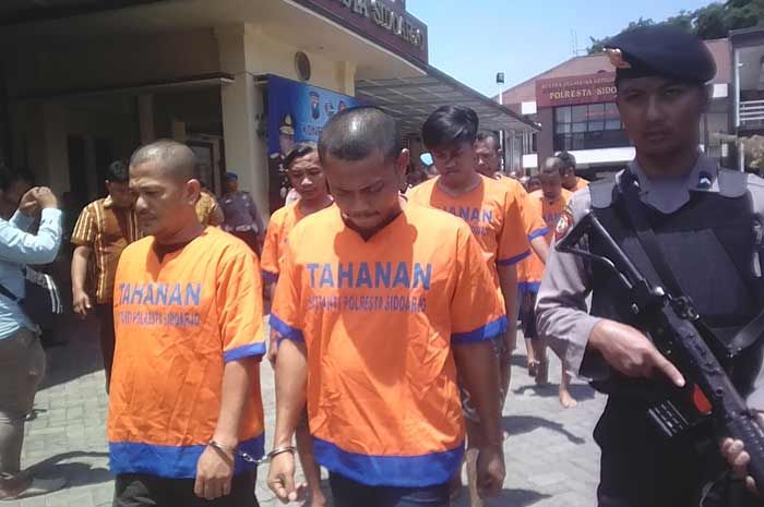 Jaringan Pengedar Ganja antar Provinsi Dibongkar Polresta Sidoarjo