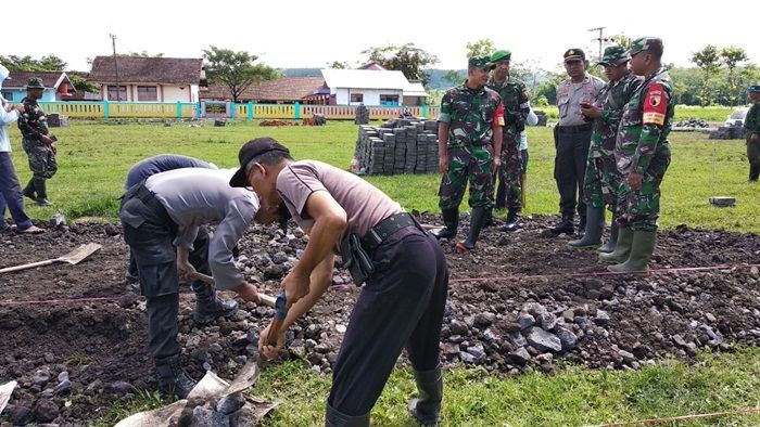 Budayakan Hidup Sehat, Satgas TMMD Jember Bikin Jogging Track Budayakan Hidup Sehat, Satgas TMMD Jember Bikin Jogging Track