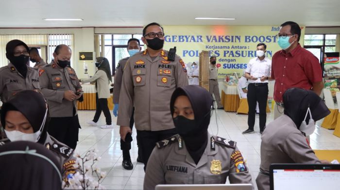 Dukung Percepatan Vaksinasi, Polres Pasuruan Gandeng PT Indofood Gelar Vaksinasi Booster Dukung Percepatan Vaksinasi, Polres Pasuruan Gandeng PT Indofood Gelar Vaksinasi Booster