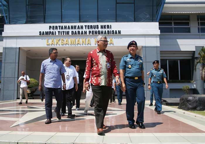 Kaskoarmada II Terima Kunjungan Kepala Cabang Bank Indonesia