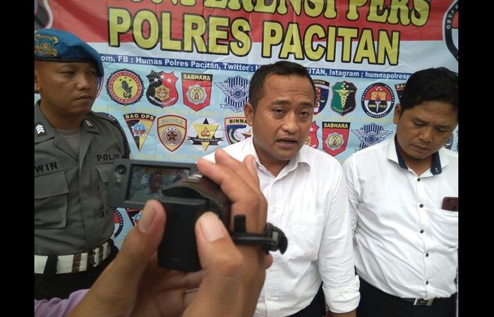 Bawa Dua Paket Sabu, Pemuda Arjosari Dicokok Polres Pacitan