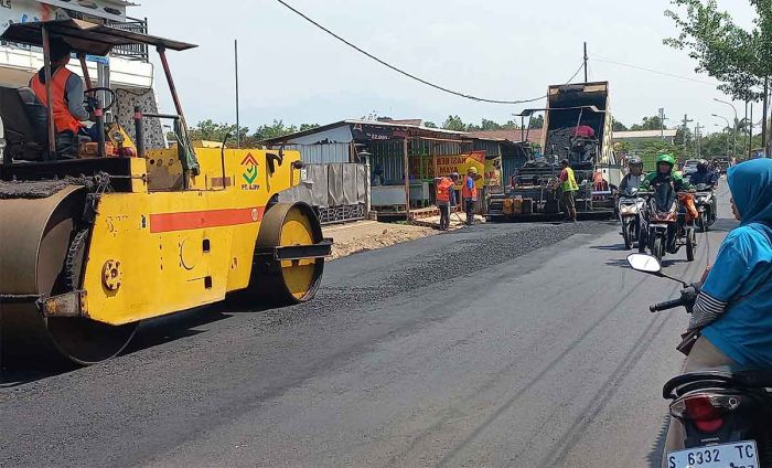 Tingkatkan Pertumbuhan Ekonomi, DPUPR Kabupaten Mojokerto Tancap Gas Peningkatan Jalan Tingkatkan Pertumbuhan Ekonomi, DPUPR Kabupaten Mojokerto Tancap Gas Peningkatan Jalan