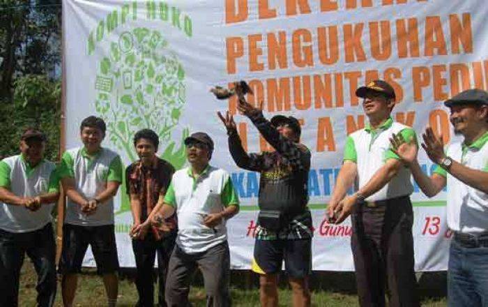 Bupati Trenggalek Kukuhkan Komunitas Peduli Hutan Kota