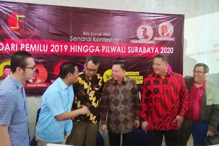Survey Top of Mind Cawali Surabaya, Whisnu Sakti di Posisi Teratas