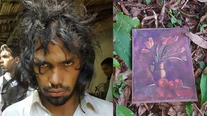 Seniman Kanibal Ini Bikin Lukisan dari Darah Manusia yang Dimakannya Seniman Kanibal Ini Bikin Lukisan dari Darah Manusia yang Dimakannya