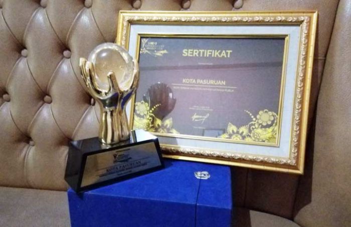 Pemkot Pasuruan Raih Penghargaan Inovasi Layanan Publik Sindo Government Award