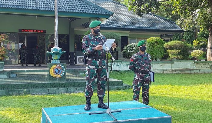 Jadi Inspektur Upacara Bulanan, Dandim 0826/Pamekasan Sampaikan Amanat dari KSAD