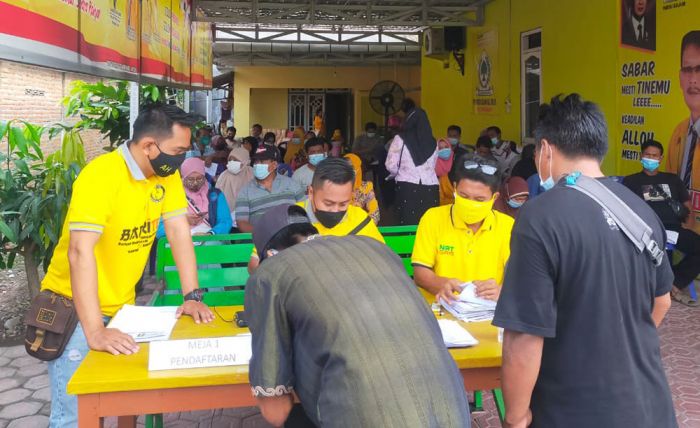 Golkar Gresik Gelar Vaksinasi Covid-19 Hingga Tingkat Kecamatan