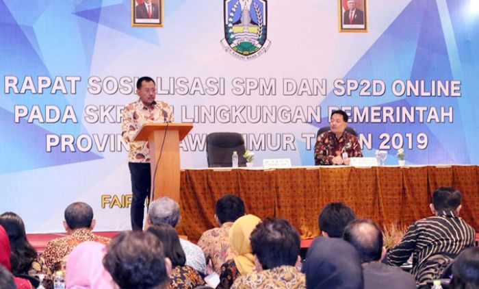 Sekdaprov Minta OPD Cermati serta Pahami Proses SPM dan SP2D Online