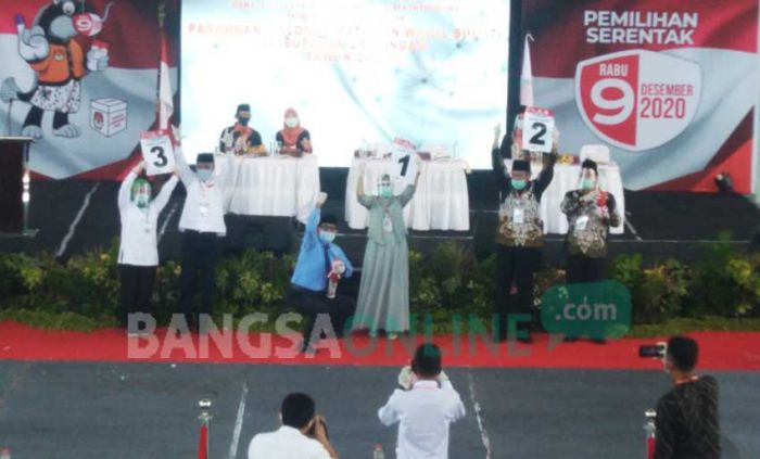 Hasil Undian Nomor Urut Paslon Peserta Pilbup Lamongan 2020 Hasil Undian Nomor Urut Paslon Peserta Pilbup Lamongan 2020