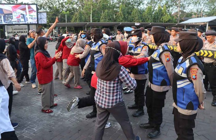 Siap Amankan Pilkada 2024, Polres Pasuruan gelar Simulasi