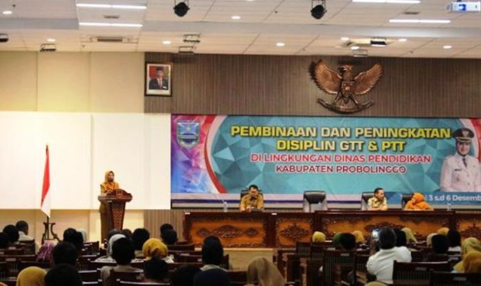 Empat Hari, Ribuan GTT dan PTT Ikuti Pembinaan dan Peningkatan Disiplin Empat Hari, Ribuan GTT dan PTT Ikuti Pembinaan dan Peningkatan Disiplin
