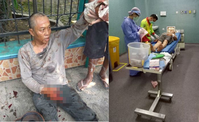 Juragan Beras Warga Jabon Dirampok dan Dibacok 6 Bandit, Uang Rp 130 Juta Dibawa Kabur Juragan Beras Warga Jabon Dirampok dan Dibacok 6 Bandit, Uang Rp 130 Juta Dibawa Kabur
