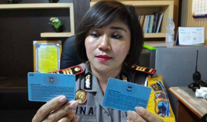 Razia Kendaraan, Satlantas Lamongan Temukan Pengendara Pajero Bawa SIM Palsu