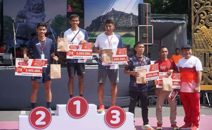Ribuan Pelari Ikuti Kediri Half Marathon, Berikut Daftar Juaranya Ribuan Pelari Ikuti Kediri Half Marathon, Berikut Daftar Juaranya
