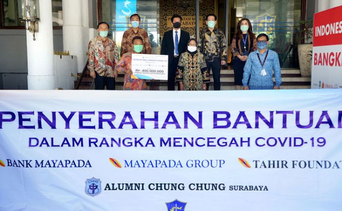 Pemkot Surabaya Terima Bantuan Rp 1,3 Miliar dari Mayapada Group Pemkot Surabaya Terima Bantuan Rp 1,3 Miliar dari Mayapada Group