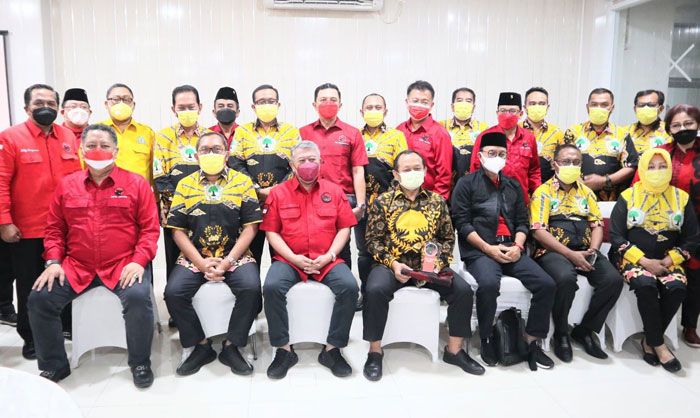 Golkar Jatim Belajar Jadi Pemenang Pemilu ke PDI Perjuangan