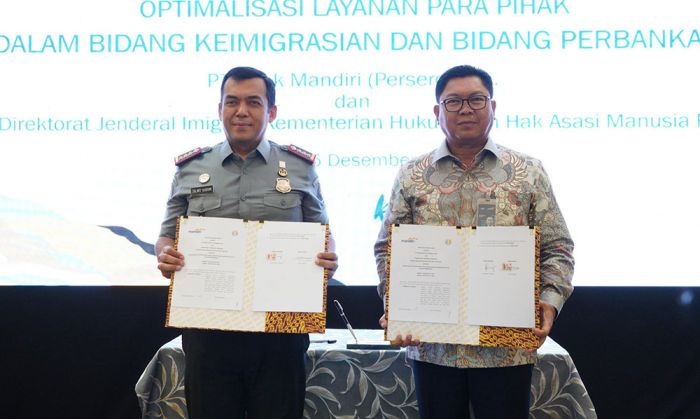 Ditjen Imigrasi dan Bank Mandiri Kerja Sama Mudahkan Pemohon Golden Visa Ditjen Imigrasi dan Bank Mandiri Kerja Sama Mudahkan Pemohon Golden Visa