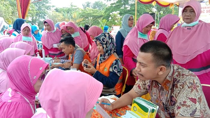 Sisir TBC, Pemkot dan TB Care Aisyiyah Kota Mojokerto Terjun ke CFD
