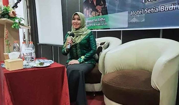 Jelang Penetapan DCT, Ning Lia Perkenalkan Politik Adem Jelang Penetapan DCT, Ning Lia Perkenalkan Politik Adem