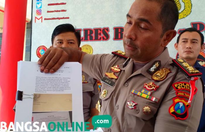Pemkab Blitar Resmi Melaporkan Kasus Surat Palsu Pemkab Blitar Resmi Melaporkan Kasus Surat Palsu