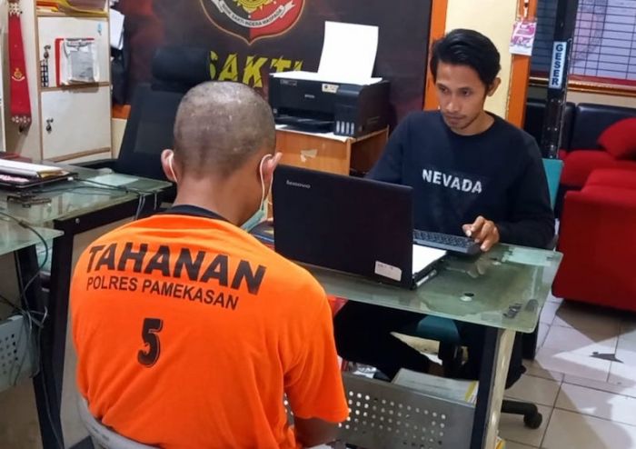 Polres Pamekasan Tangkap Salah Satu Pelaku Pencuri Kotak Amal yang Borong Jajanan di Minimarket Polres Pamekasan Tangkap Salah Satu Pelaku Pencuri Kotak Amal yang Borong Jajanan di Minimarket