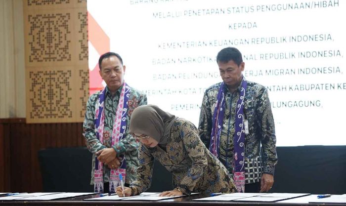 Pemkab Kediri Terima Hibah 2 Bidang Tanah dari KPK Senilai Rp3,9 Miliar