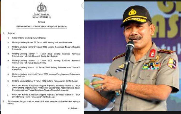 Keluarkan SE Penanganan Netizen, Institusi Kepolisian Dinilai Melanggar Konstitusi Keluarkan SE Penanganan Netizen, Institusi Kepolisian Dinilai Melanggar Konstitusi