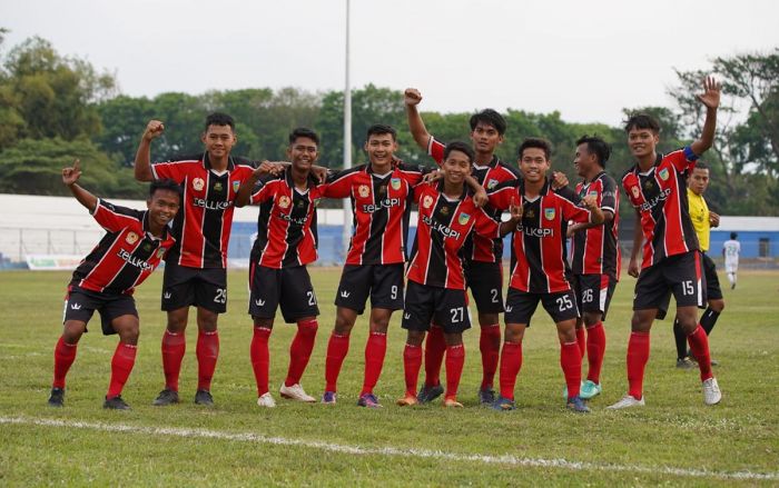 Laga Perdana di Porprov Jatim, Tim Sepak Bola Kabupaten Kediri Menang 3-0 atas Kota Pasuruan