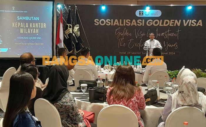 Gaet Investor Asing ke Jatim, Imigrasi Gencar Sosialisasi Golden Visa Gaet Investor Asing ke Jatim, Imigrasi Gencar Sosialisasi Golden Visa