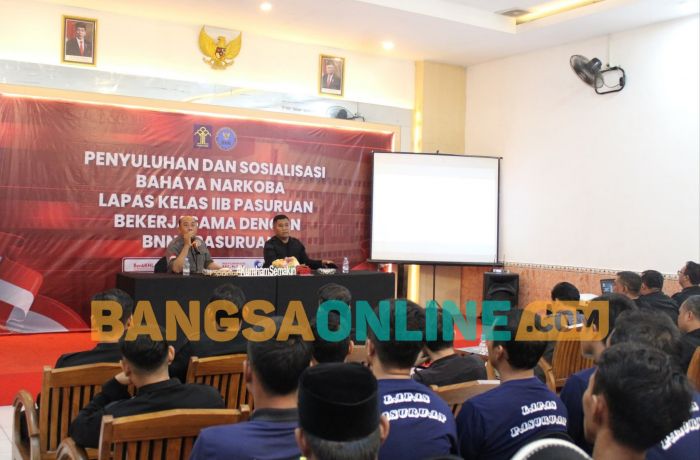 Lapas II B Pasuruan Gandeng BNN Gelar Sosialisasi Bahaya Narkoba di Lingkungan Warga Binaan Lapas II B Pasuruan Gandeng BNN Gelar Sosialisasi Bahaya Narkoba di Lingkungan Warga Binaan
