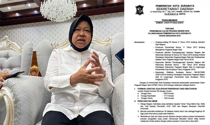 Pemkot Surabaya Buka 987 Formasi CPNS, Terbanyak Tenaga Guru