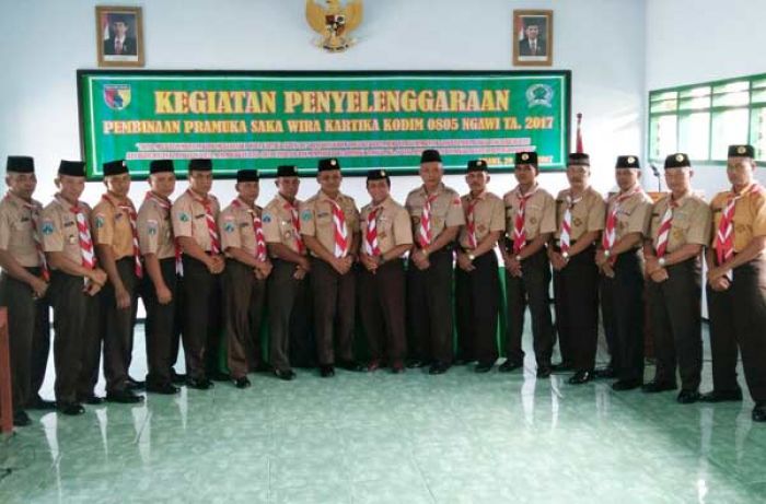 Kodim Ngawi Gelar Pembinaan Pramuka Kodim Ngawi Gelar Pembinaan Pramuka