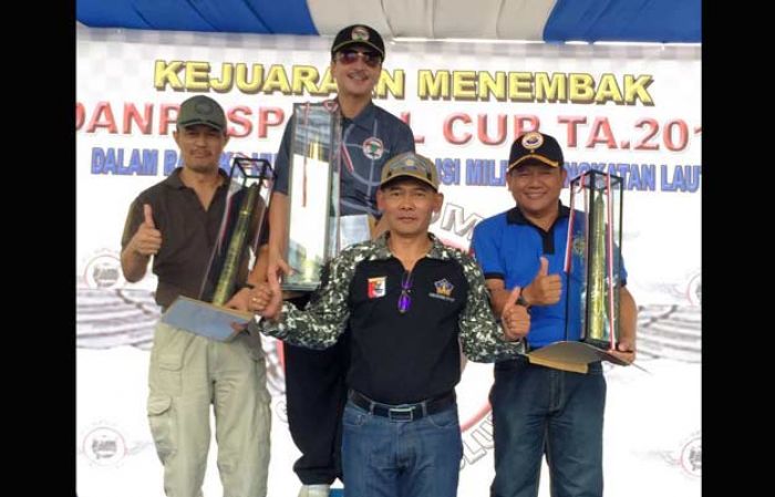 Kasarmatim Raih Juara Ketiga Kejuaraan Menembak Piala Danpuspomal 2017