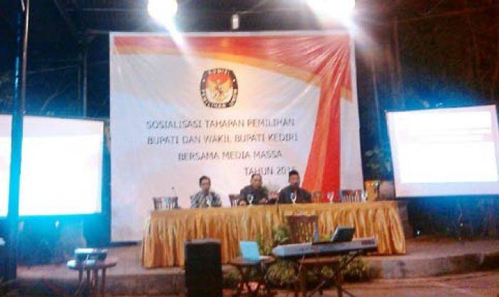 Sosialisasi Pilbup bersama Media Massa, KPUD Kediri Berharap Golput Dapat Ditekan Sosialisasi Pilbup bersama Media Massa, KPUD Kediri Berharap Golput Dapat Ditekan