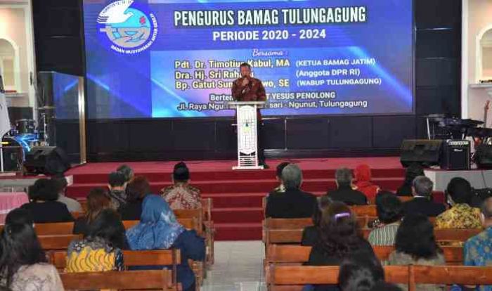 Wakil Bupati Tulungagung Hadiri Pelantikan Pengurus Badan Musyawarah Antar-Gereja Wakil Bupati Tulungagung Hadiri Pelantikan Pengurus Badan Musyawarah Antar-Gereja