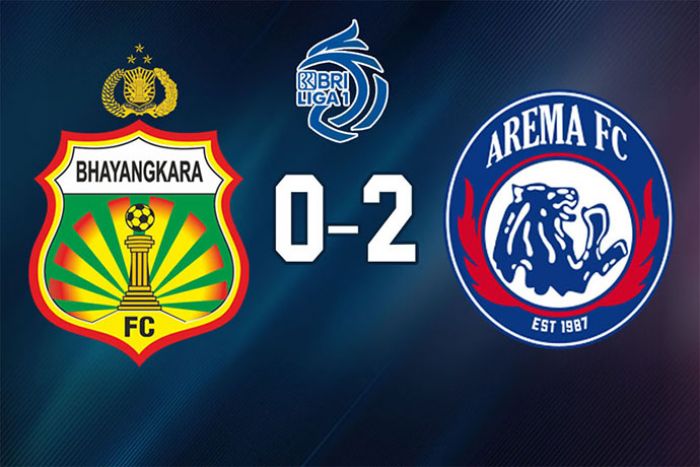 Hasil Liga 1 Bhayangkara FC vs Arema FC: Singo Edan Raih Tiga Poin Beruntun